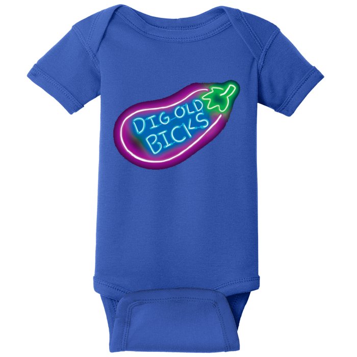 Dig Old Bicks Solar Opposites Funny Meme Gag Cute Gift Baby Bodysuit