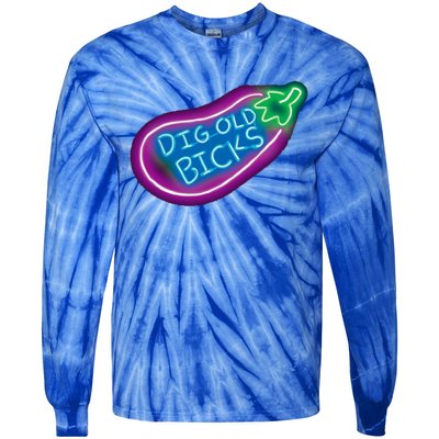 Dig Old Bicks Solar Opposites Funny Meme Gag Cute Gift Tie-Dye Long Sleeve Shirt