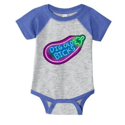 Dig Old Bicks Solar Opposites Funny Meme Gag Cute Gift Infant Baby Jersey Bodysuit