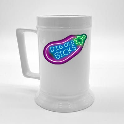 Dig Old Bicks Solar Opposites Funny Meme Gag Cute Gift Beer Stein