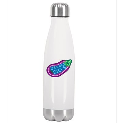 Dig Old Bicks Solar Opposites Funny Meme Gag Cute Gift Stainless Steel Insulated Water Bottle