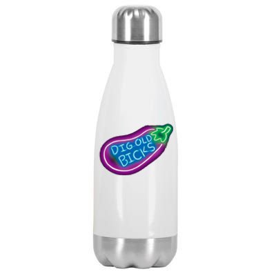 Dig Old Bicks Solar Opposites Funny Meme Gag Cute Gift Stainless Steel Insulated Water Bottle