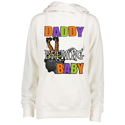 Daddy Of Brewing Halloween Theme Shower Spooky Cool Gift Womens Funnel Neck Pullover Hood