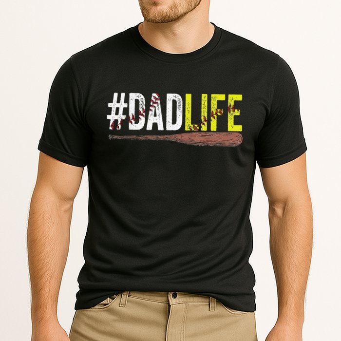 Dad of Ballers Dad of Baseball And Softball Player Performance Shirt
