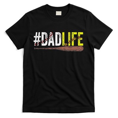 Dad of Ballers Dad of Baseball And Softball Player T-Shirt