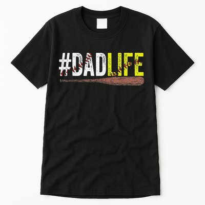 Dad of Ballers Dad of Baseball And Softball Player Tall T-Shirt