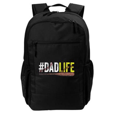 Dad of Ballers Dad of Baseball And Softball Player Backpack