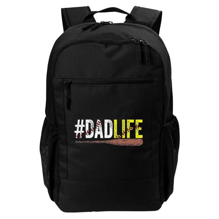 Dad of Ballers Dad of Baseball And Softball Player Backpack