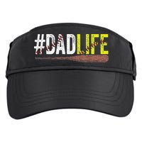 Dad of Ballers Dad of Baseball And Softball Player Adult Drive Performance Visor
