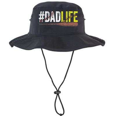 Dad of Ballers Dad of Baseball And Softball Player Bucket Hat