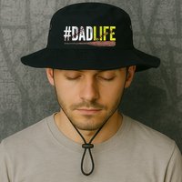 Dad of Ballers Dad of Baseball And Softball Player Bucket Hat