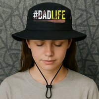Dad of Ballers Dad of Baseball And Softball Player Bucket Hat
