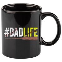 Dad of Ballers Dad of Baseball And Softball Player 11oz C Handle Ceramic Mug
