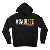 Dad of Ballers Dad of Baseball And Softball Player Tall Hoodie
