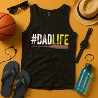 Dad of Ballers Dad of Baseball And Softball Player Tank Top