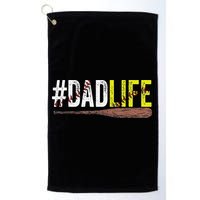 Dad of Ballers Dad of Baseball And Softball Player Golf Towel