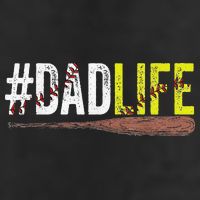 Dad of Ballers Dad of Baseball And Softball Player Golf Towel