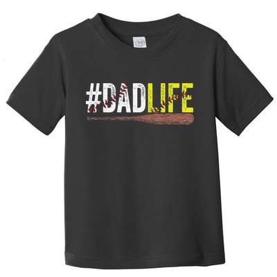 Dad of Ballers Dad of Baseball And Softball Player Toddler T-Shirt