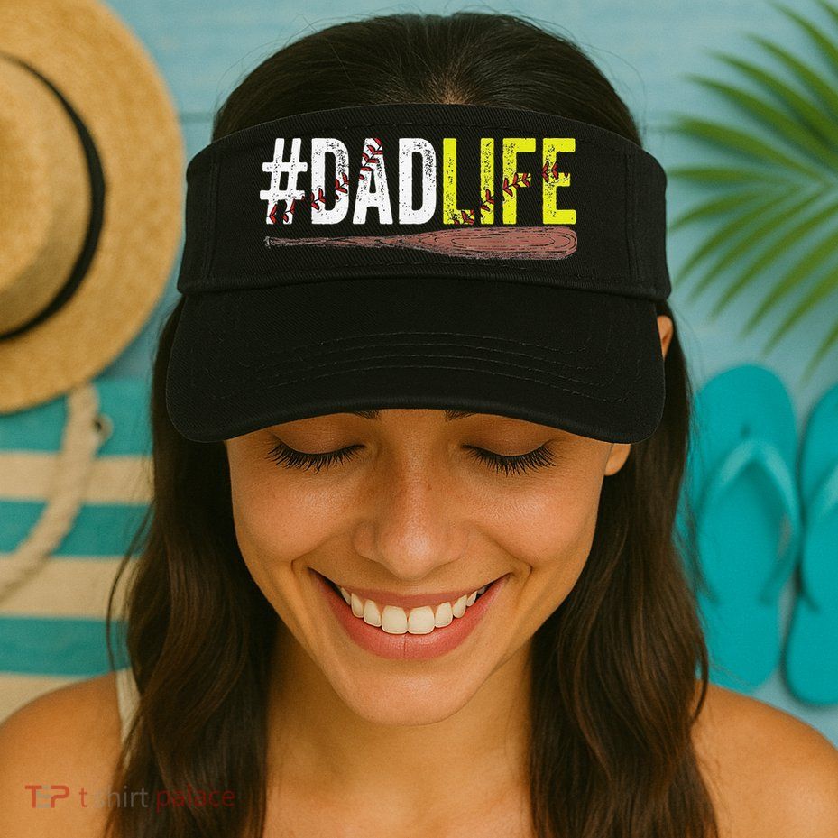 Dad of Ballers Dad of Baseball And Softball Player Visor