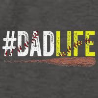 Dad of Ballers Dad of Baseball And Softball Player Vector Backpack