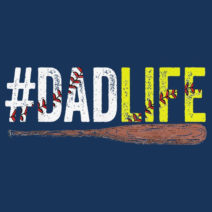 Dad of Ballers Dad of Baseball And Softball Player Infant Baby Jersey Bodysuit