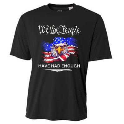 Design On Back We The People Have Had Enough Cooling Performance Crew T-Shirt