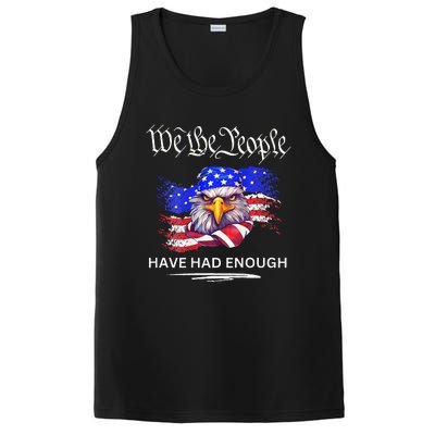 Design On Back We The People Have Had Enough PosiCharge Competitor Tank