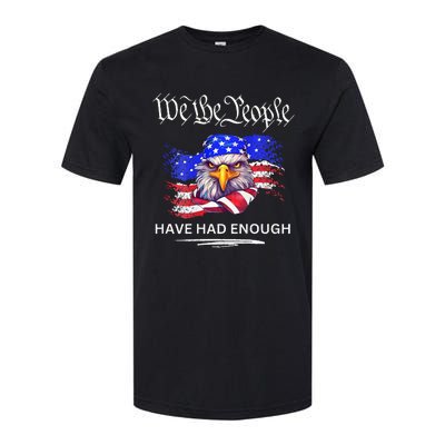 Design On Back We The People Have Had Enough Softstyle CVC T-Shirt