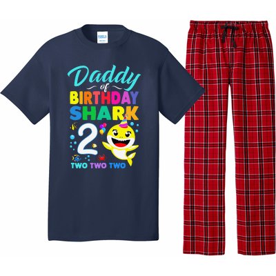 Daddy Of Birthday Shark 2nd Matching Oufit Party For Family Pajama Set