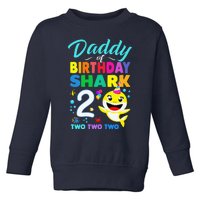 Daddy Of Birthday Shark 2nd Matching Oufit Party For Family Toddler Sweatshirt