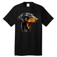 Doberman Dog Tall T-Shirt