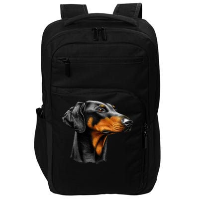 Doberman Dog Impact Tech Backpack