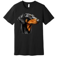 Doberman Dog Premium T-Shirt