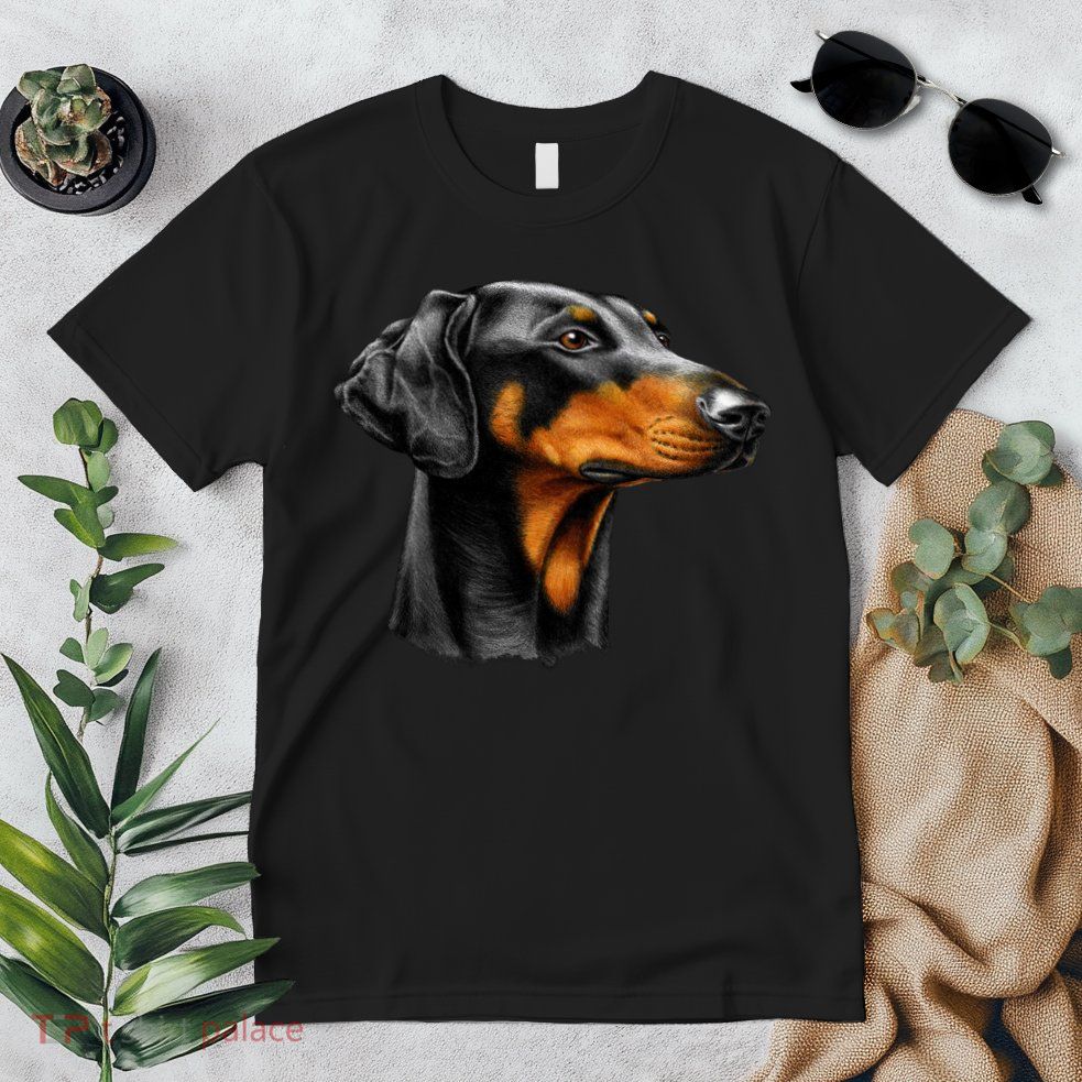 Doberman Dog Premium T-Shirt