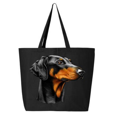Doberman Dog 25L Jumbo Tote