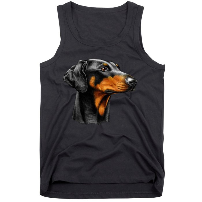 Doberman Dog Tank Top