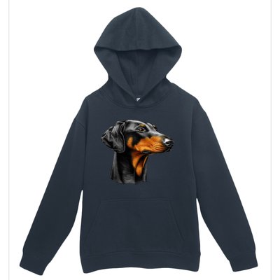 Doberman Dog Urban Pullover Hoodie