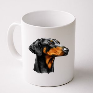 Doberman Dog Coffee Mug