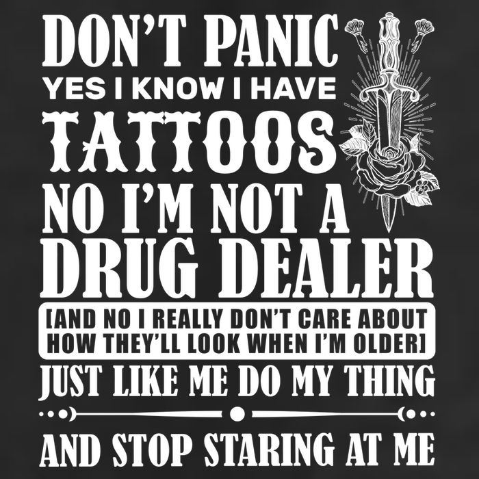 Dob't Panic I Have A Tattooed Tumbler