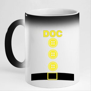 Doc Dwarf Halloween Costume 11oz Black Color Changing Mug