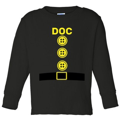 Doc Dwarf Halloween Costume Toddler Long Sleeve Shirt