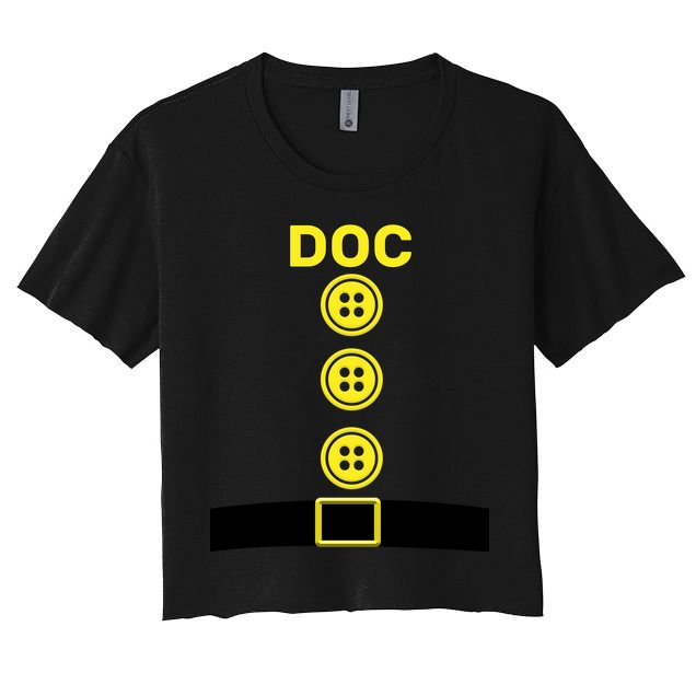 Doc Dwarf Halloween Costume Crop Top