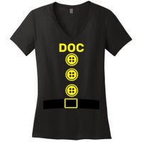 Doc Dwarf Halloween Costume Women's V-Neck T-Shirt