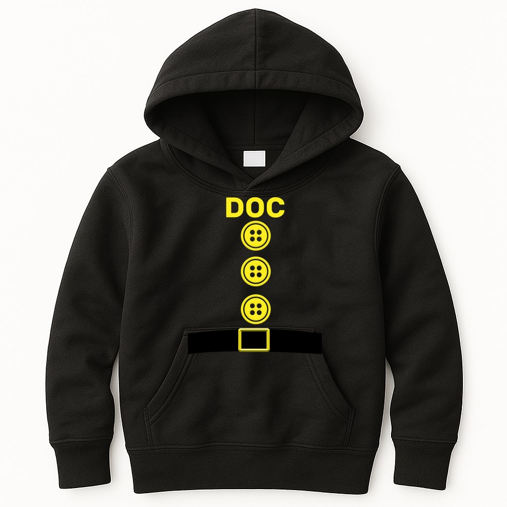 Doc Dwarf Halloween Costume Kids Hoodie