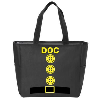 Doc Dwarf Halloween Costume Zip Tote Bag