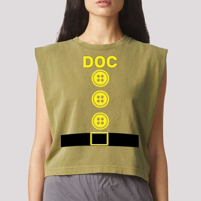 Doc Dwarf Halloween Costume Garment-Dyed Women's Muscle Tee