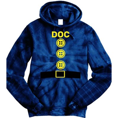 Doc Dwarf Halloween Costume Tie Dye Hoodie