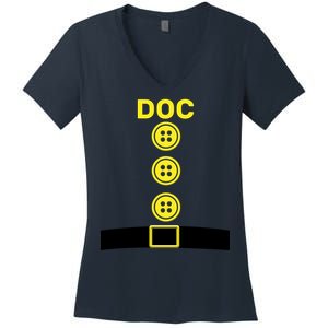 Doc Dwarf Halloween Costume Women's V-Neck T-Shirt