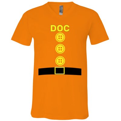 Doc Dwarf Halloween Costume V-Neck T-Shirt