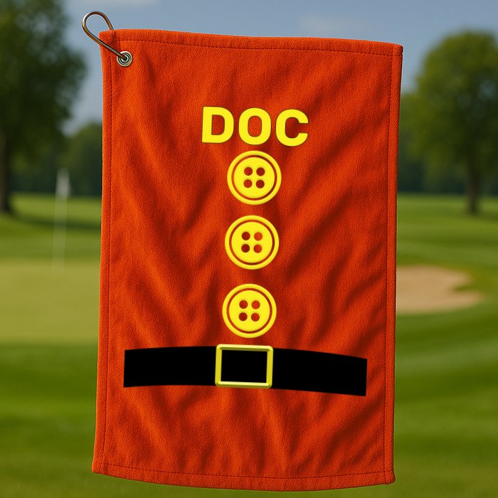 Doc Dwarf Halloween Costume Golf Towel